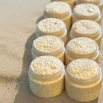 Vanilla Cinnamon Whipped Soap Sugar Scrubs image 0